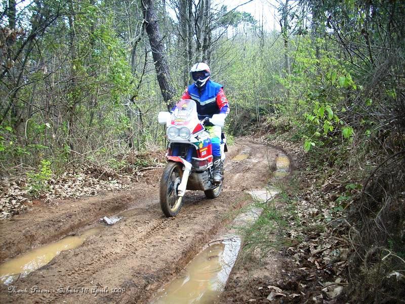 0023.JPG - Grande Africa Twin 650, simpaticissimo il conducende Pietro.